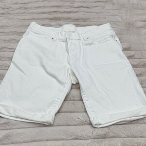 Levi's Men's Crisp White Jean Shorts